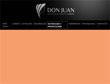 Tablet Screenshot of donjuan.mx